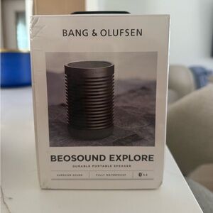 Bang & Olufsen Portable Speaker in Black